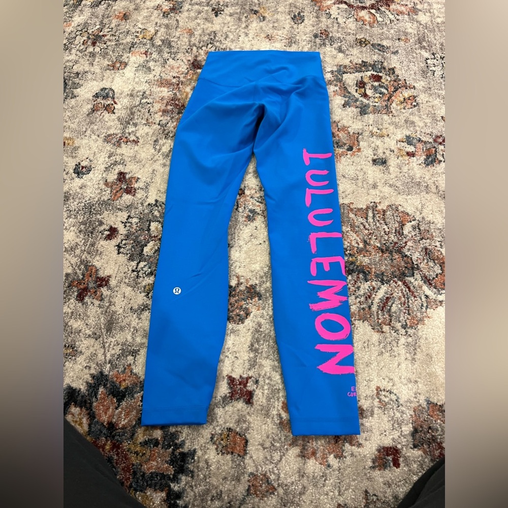 Lululemon Wunder train Ed Curtis 25” leggings